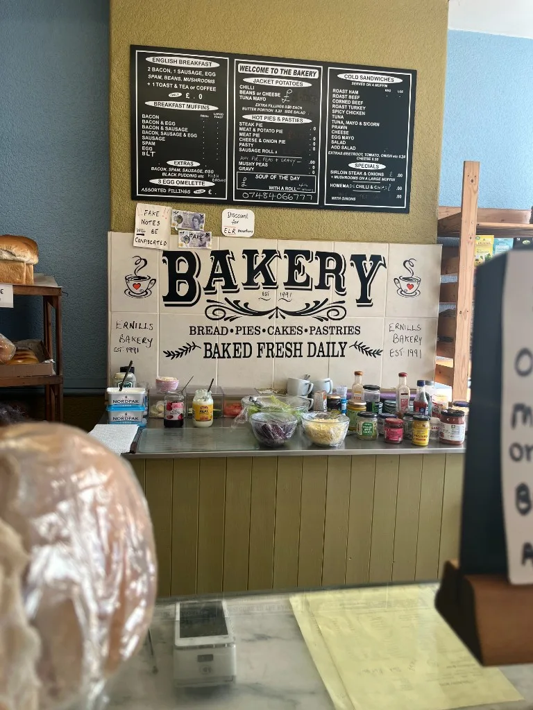Cold sandwiches and salad rolls assembled fresh at The Bakery Cafe Heywood
